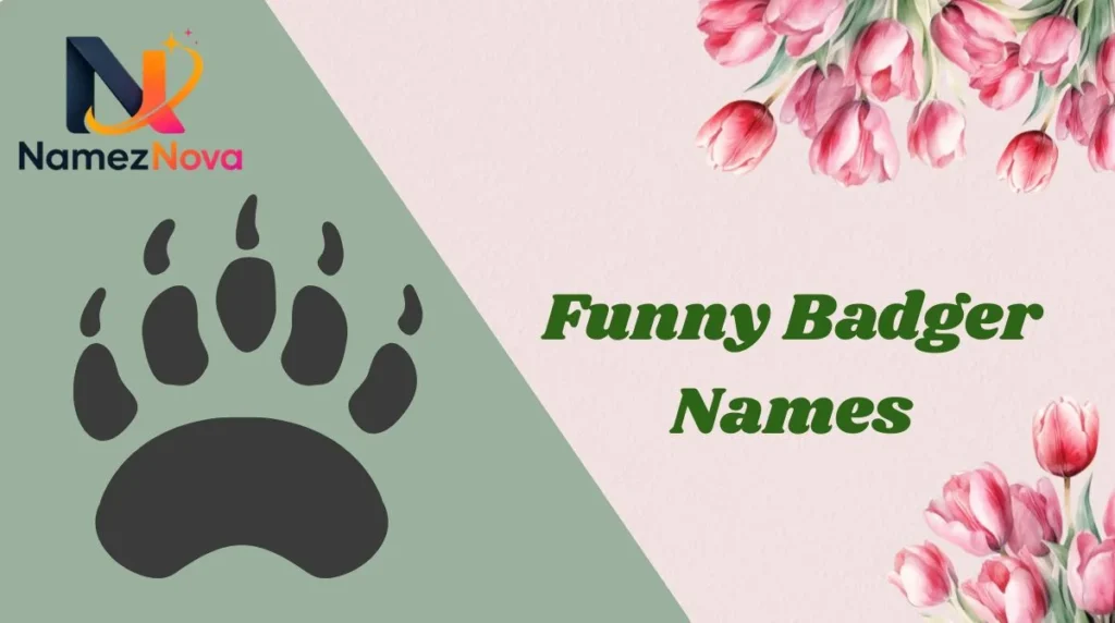 Funny Badger Names