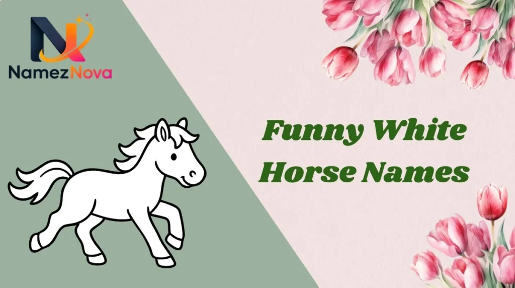 Funny White Horse Names