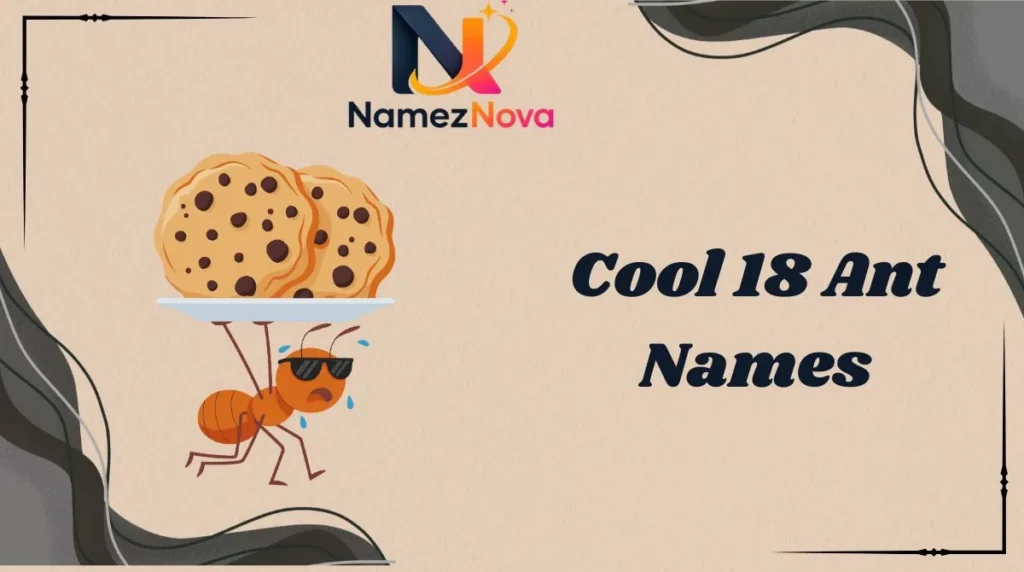 Cool 18 Ant Names