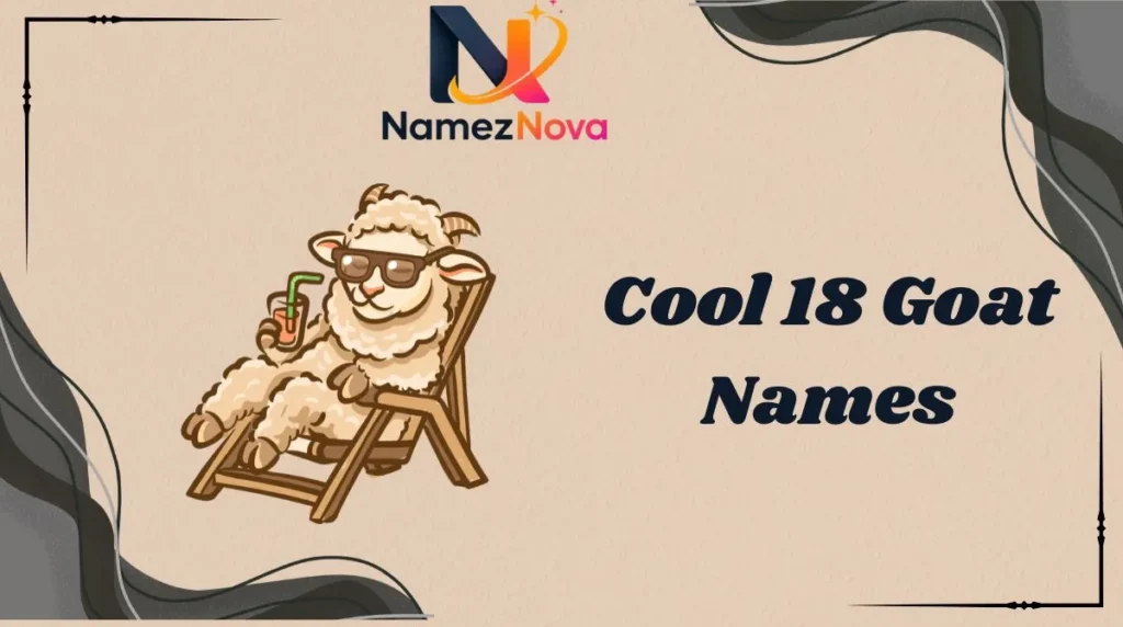 Cool 18 Goat Names