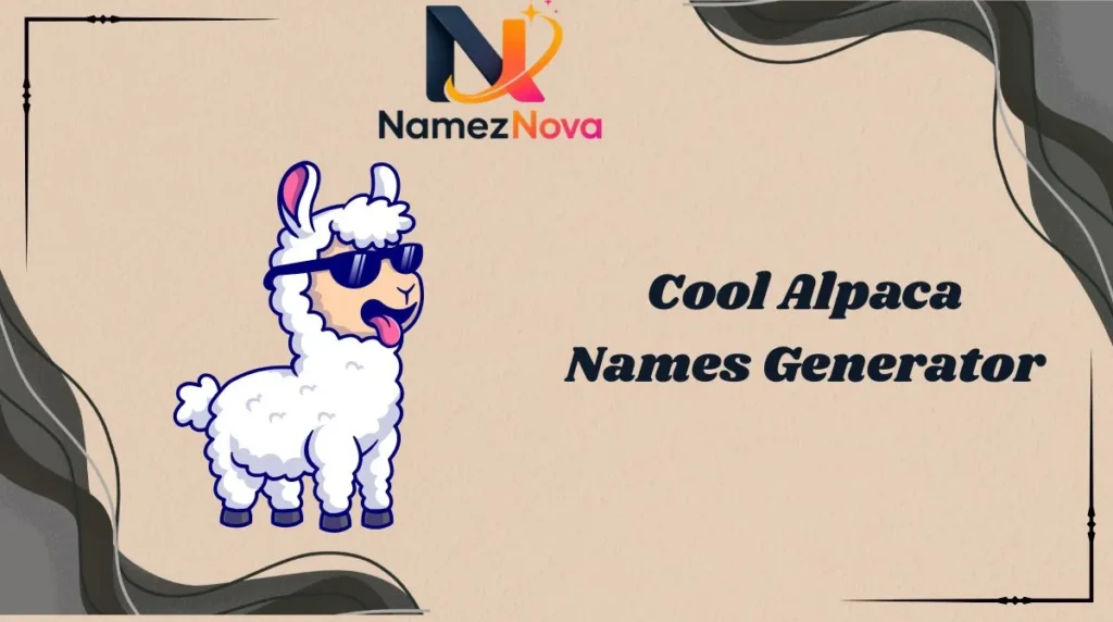 Cool Alpaca Names Generator