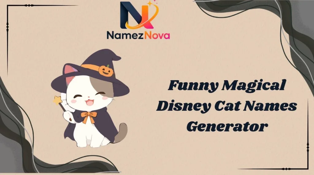 Funny Magical Disney Cat Names Generator