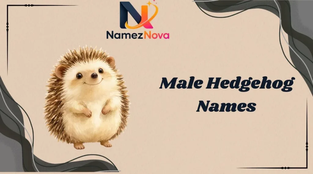 Male Hedgehog Names