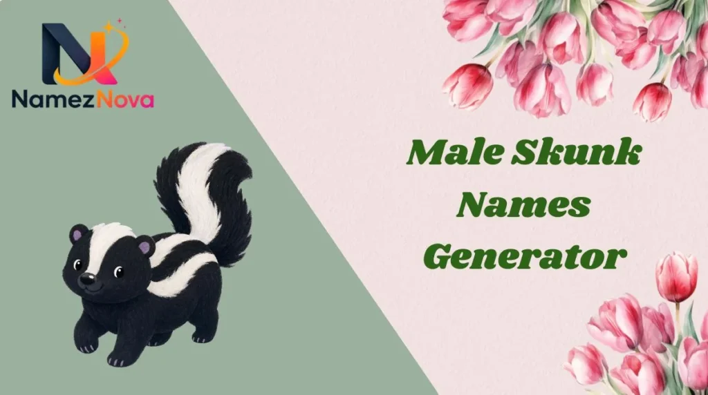 Male Skunk Names Generator