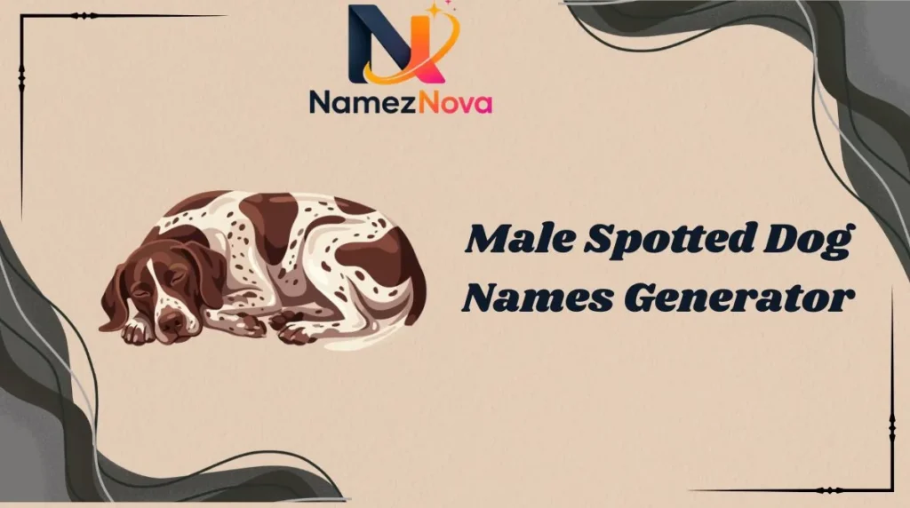 Male Spotted Dog Names Generator