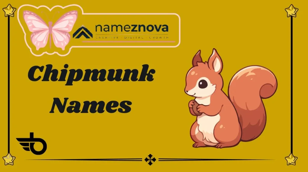 Chipmunk Names