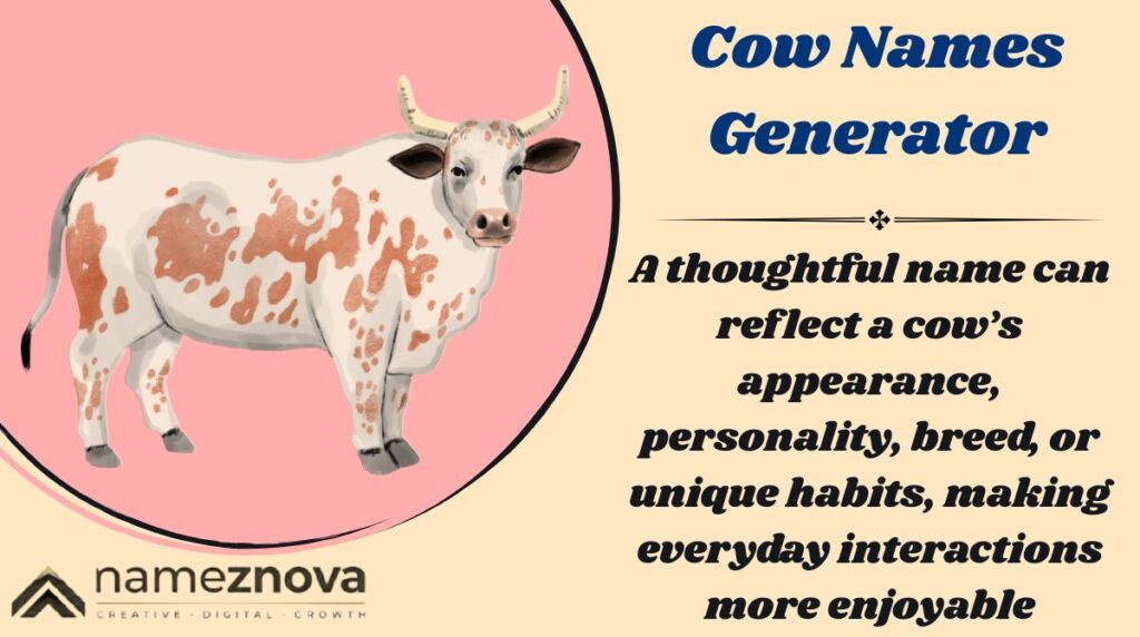 Cow Names Generator