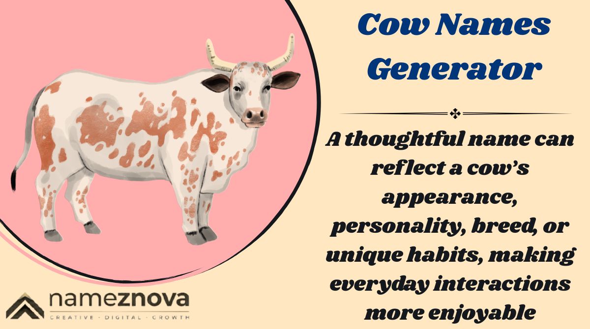 Cow Names Generator