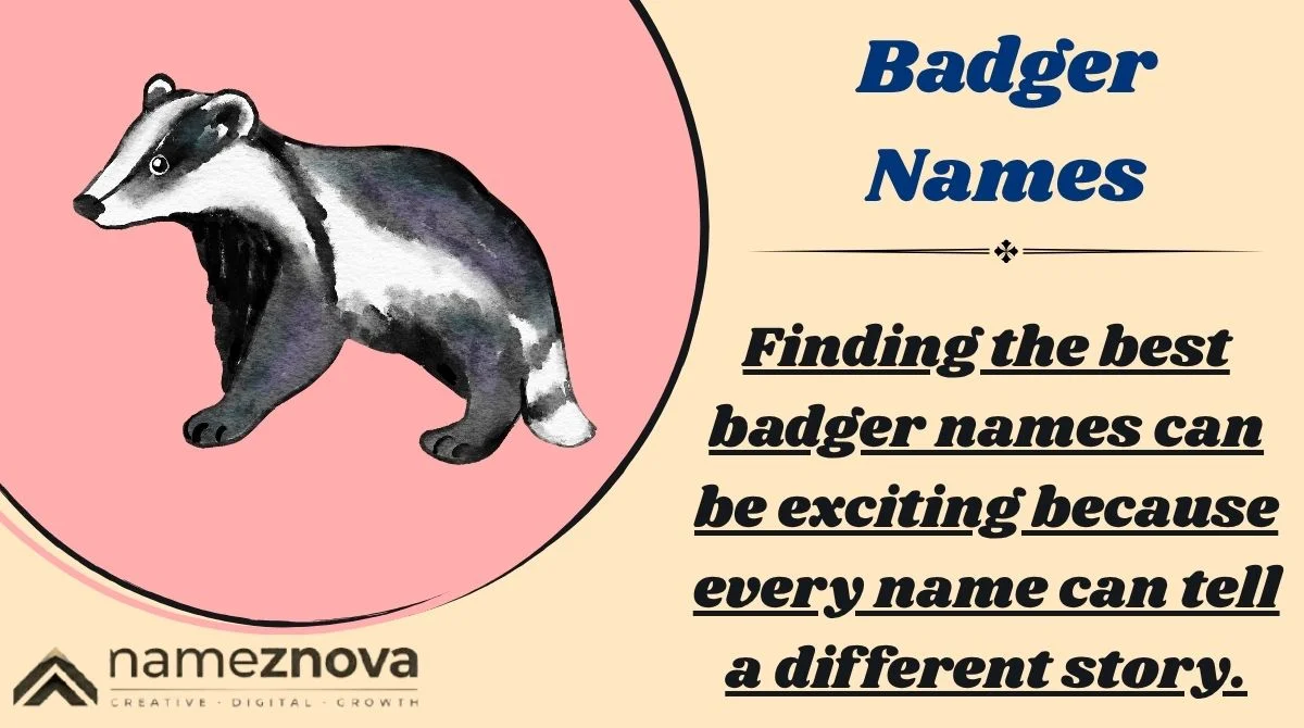 Badger Names