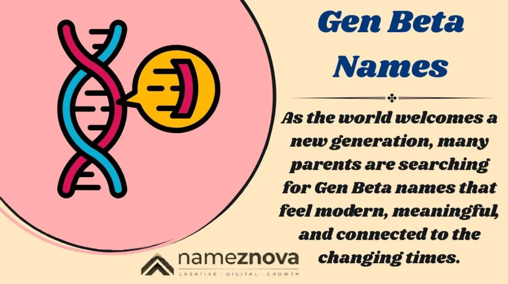 Gen Beta Names