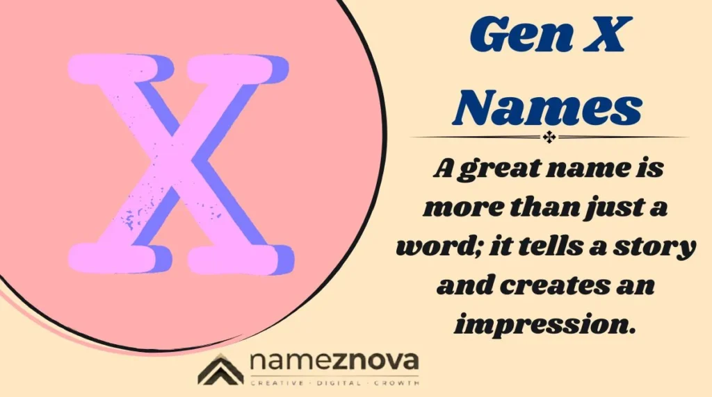 Gen X Names