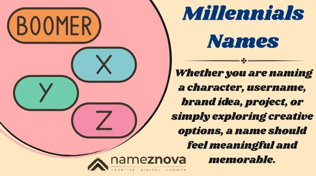 Millennials Names