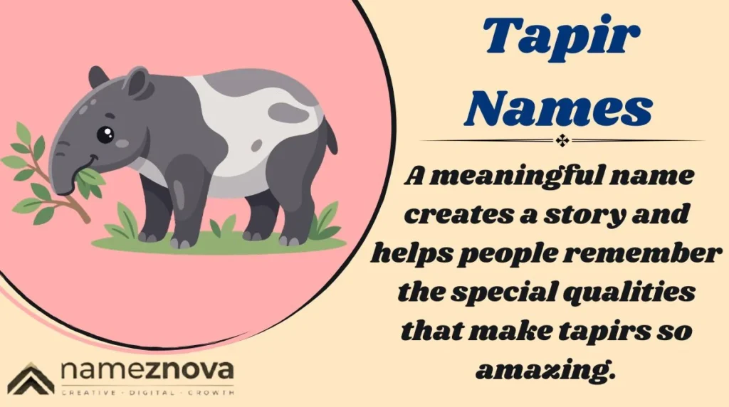 Tapir Names