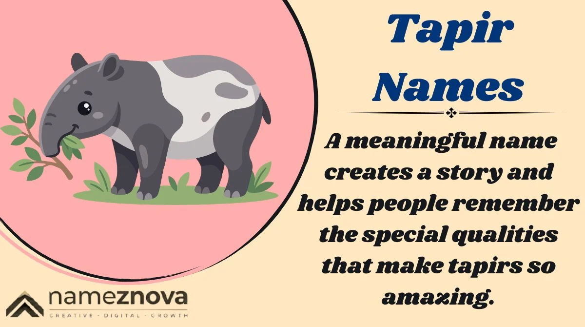 Tapir Names