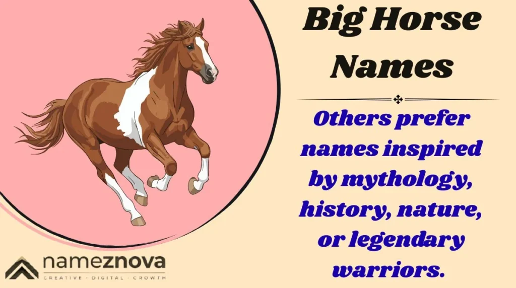 Big Horse Names