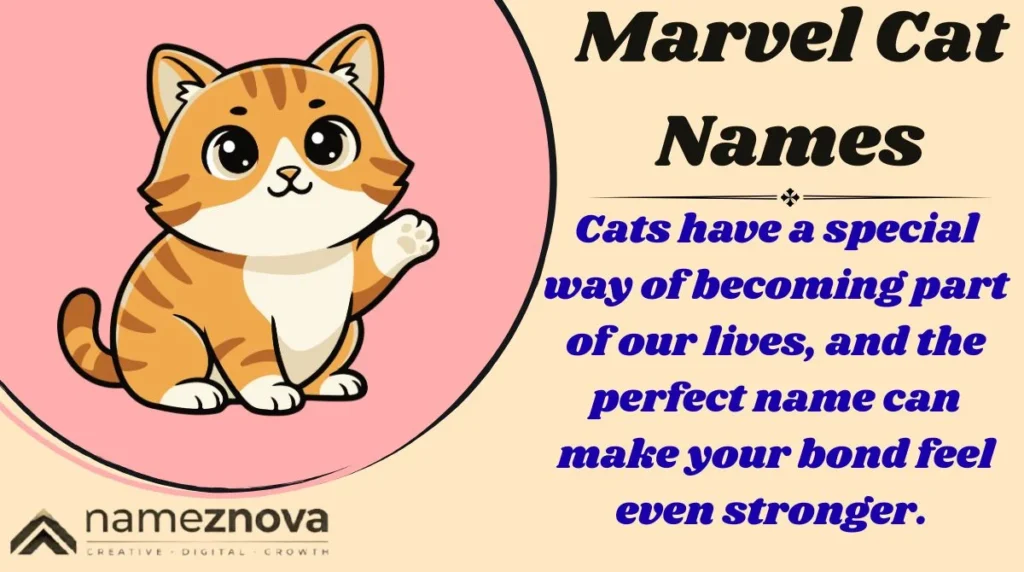 Marvel Cat Names
