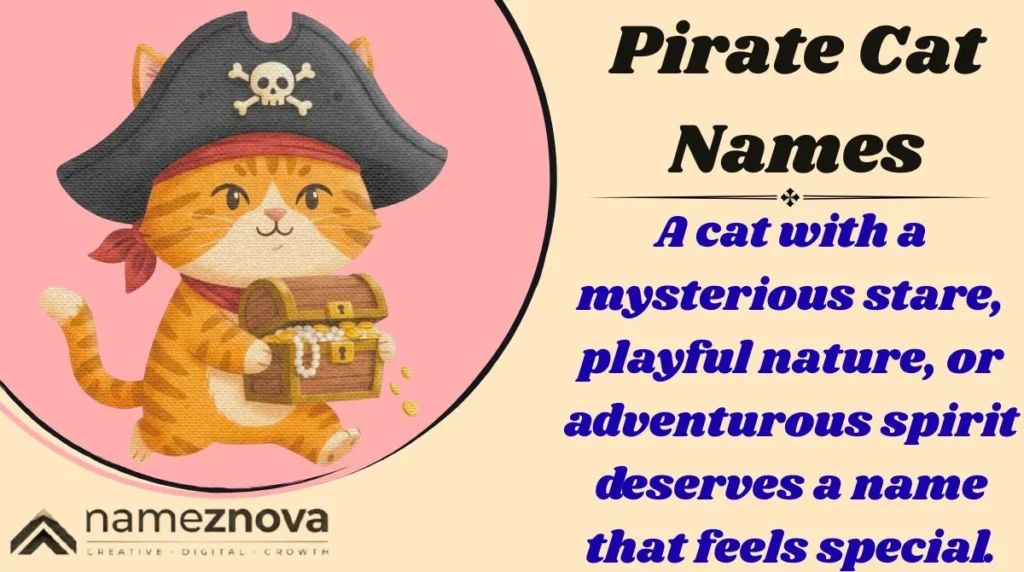 Pirate Cat Names