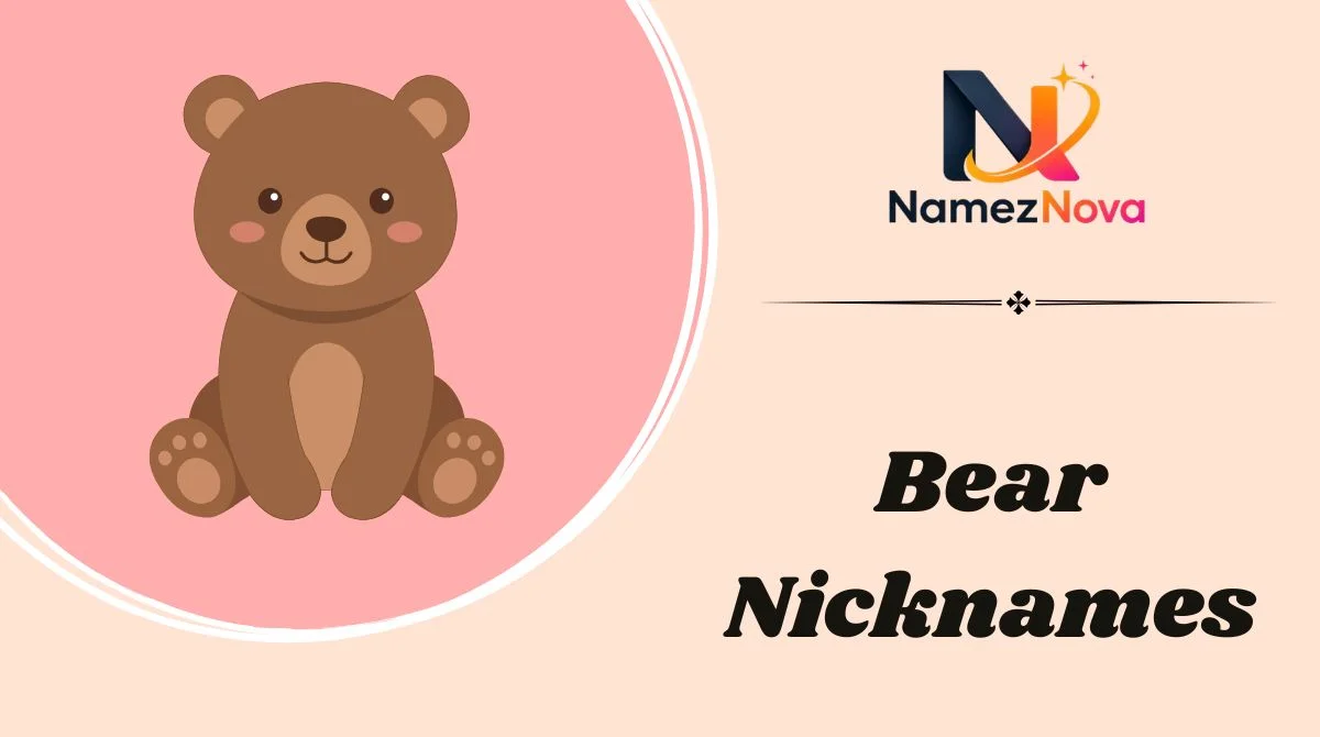 Bear Nicknames