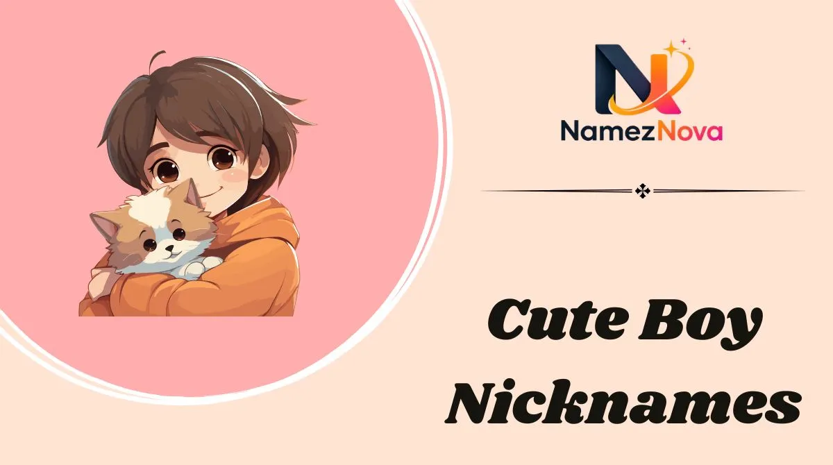Cute Boy Nicknames