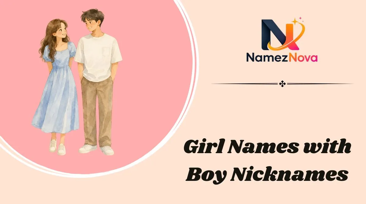 Girl Names with Boy Nicknames