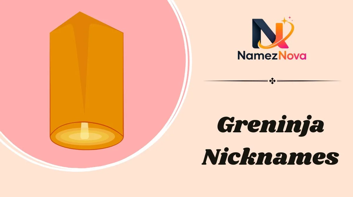 Greninja Nicknames
