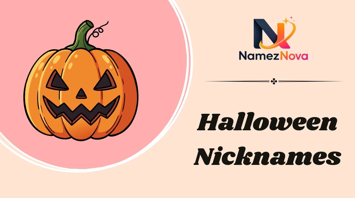 Halloween Nicknames