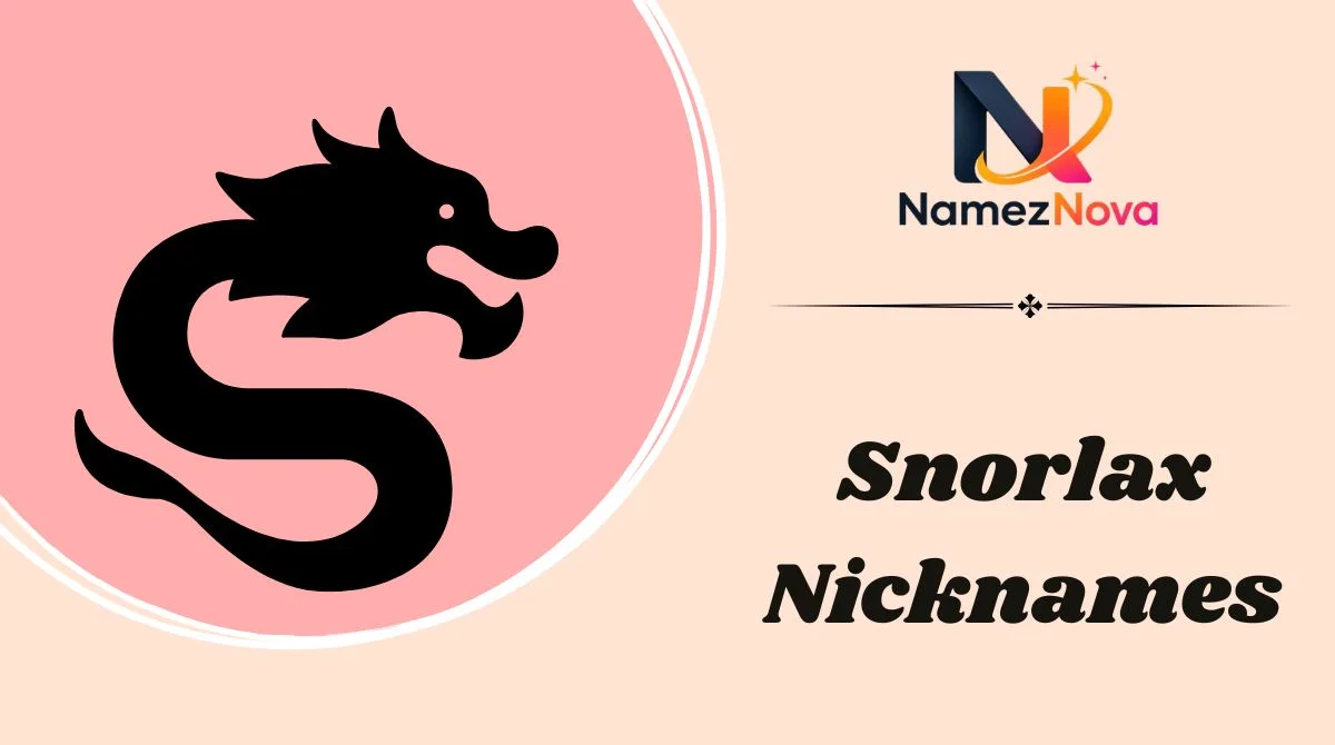 Snorlax Nicknames