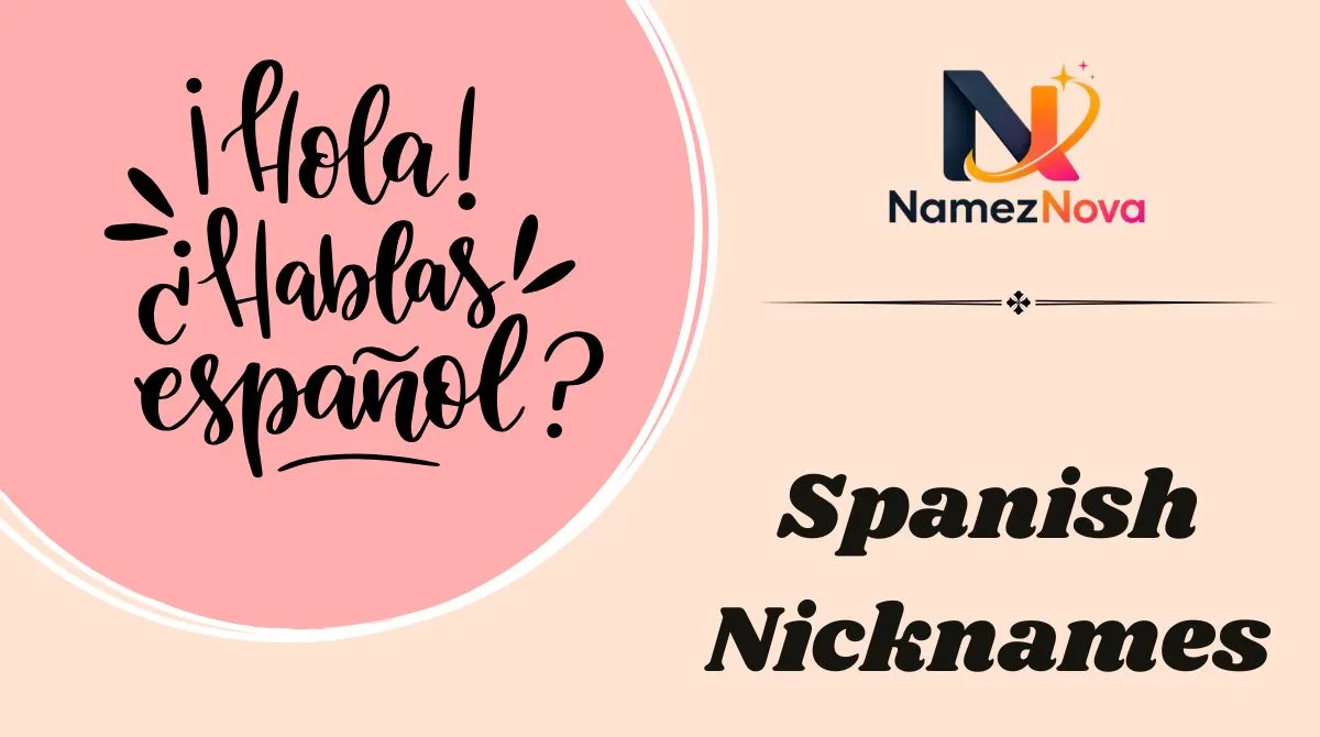 Spanish Nicknames